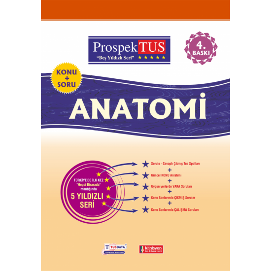 ProspekTUS ANATOMİ ( 4.Baskı ) ProspekTUS ANATOMİ ( 4.Baskı )