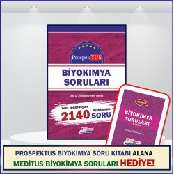 Prospektus Soruları Biyokimya