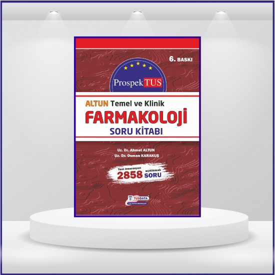 Prospektus Soruları Altun Farmakoloji ( 6.Baskı )