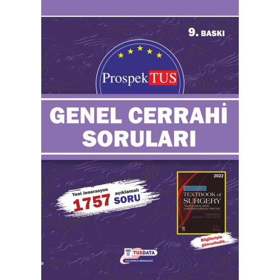 Prospektus Soruları Genel Cerrahi ( 9.Baskı ) Prospektus Soruları Genel Cerrahi ( 9.Baskı )