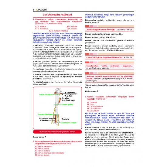Prospektus Tüm Tus Soru ( 9.Baskı ) Anatomi