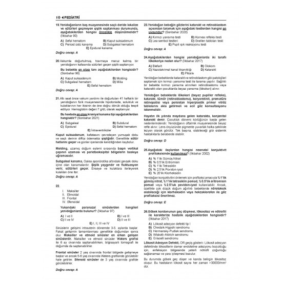Prospektus Tüm Tus Soru ( 9.Baskı ) Pediatri Prospektus Tüm Tus Soru ( 9.Baskı ) Pediatri