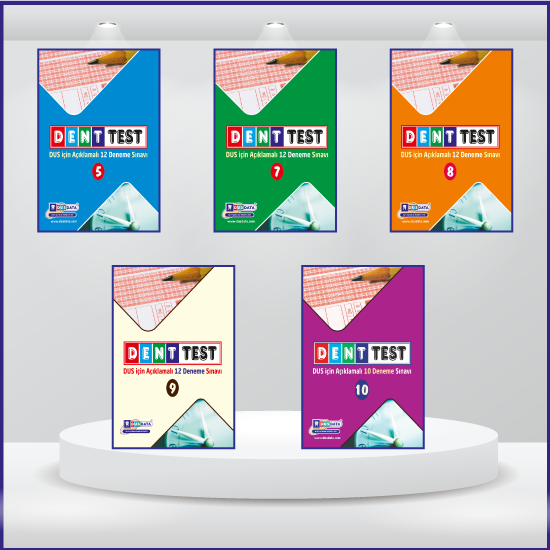 Denttest Deneme Sınavları Takımı ( 5 CİLT) Denttest Deneme Sınavları Takımı ( 5 CİLT)