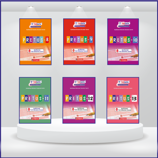 Pretus Deneme Sınavları Takımı ( 6 CİLT ) Pretus Deneme Sınavları Takımı ( 6 CİLT )