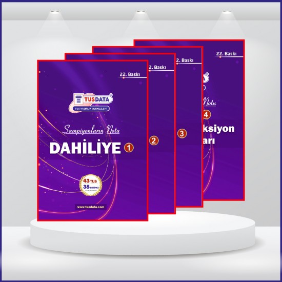 TUS Şampiyonların Notu ( 22.Baskı ) Dahiliye TUS Şampiyonların Notu ( 22.Baskı ) Dahiliye