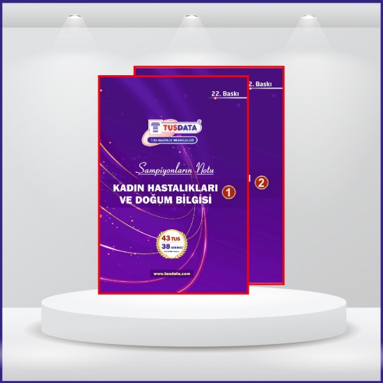 TUS Şampiyonların Notu ( 22.Baskı ) Kadın Doğum TUS Şampiyonların Notu ( 22.Baskı ) Kadın Doğum