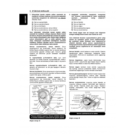 Tüm DUS Soruları ( 7.Baskı ) Temel / 1.Cilt Tüm DUS Soruları ( 7.Baskı ) Temel / 1.Cilt