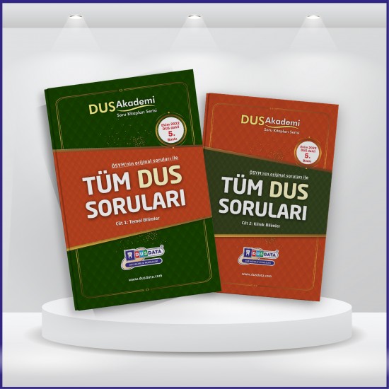 Tüm DUS Soruları ( 5.Baskı ) Temel+Klinik Bilimler Tüm DUS Soruları ( 5.Baskı ) Temel+Klinik Bilimler