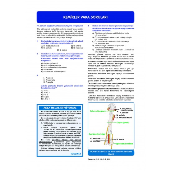 Vaka Soruları ANATOMİ ( 1.Baskı ) Vaka Soruları ANATOMİ ( 1.Baskı )