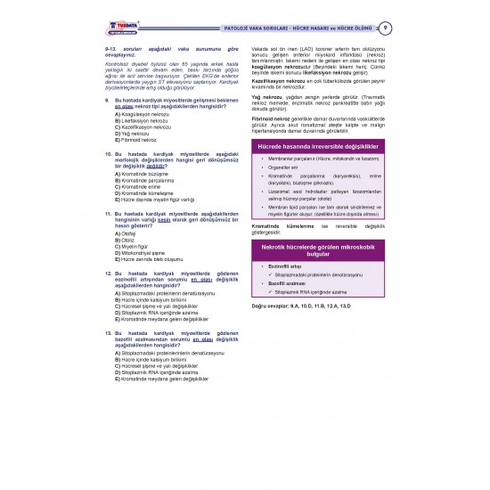Vaka Soruları PATOLOJİ ( 2.Baskı ) Vaka Soruları PATOLOJİ ( 2.Baskı )