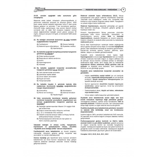 Vaka Soruları PEDİATRİ ( 4.Baskı ) Vaka Soruları PEDİATRİ ( 4.Baskı )