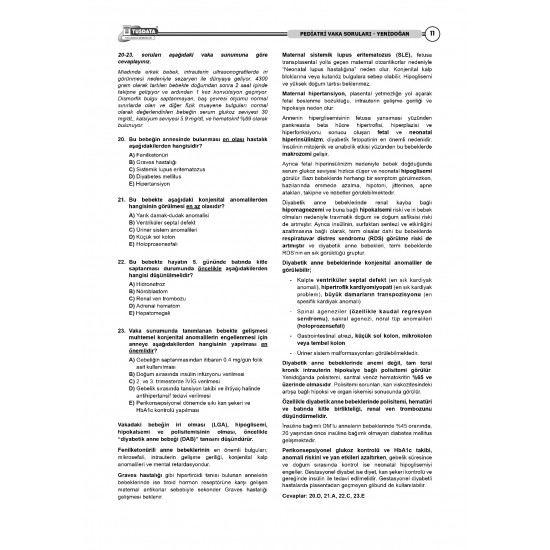Vaka Soruları Pediatri ( 9.Baskı ) Vaka Soruları Pediatri ( 9.Baskı )