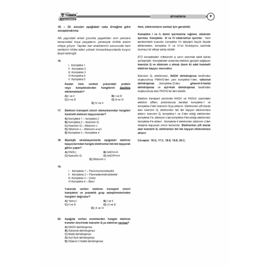 VAKA SORULARI SERİSİ - BİYOKİMYA ( 1.Baskı ) VAKA SORULARI SERİSİ - BİYOKİMYA ( 1.Baskı )