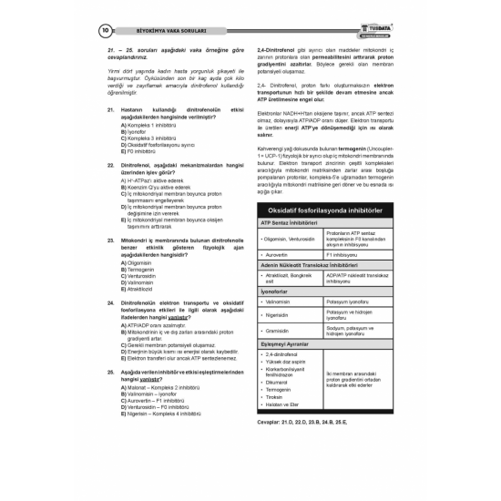 VAKA SORULARI SERİSİ - BİYOKİMYA ( 1.Baskı ) VAKA SORULARI SERİSİ - BİYOKİMYA ( 1.Baskı )