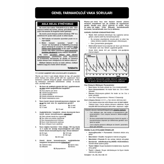 VAKA SORULARI SERİSİ - FARMAKOLOJİ ( 2.Baskı )