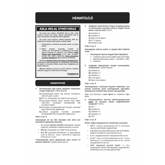 YDUS ÇIKMIŞ SORULARI ( 6.Baskı ) DAHİLİYE - SPİRELLİ BASKI YDUS ÇIKMIŞ SORULARI ( 6.Baskı ) DAHİLİYE - SPİRELLİ BASKI