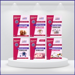 Klinisyen Prime Soru Kitapları Temel Bilimler - 6 Branş