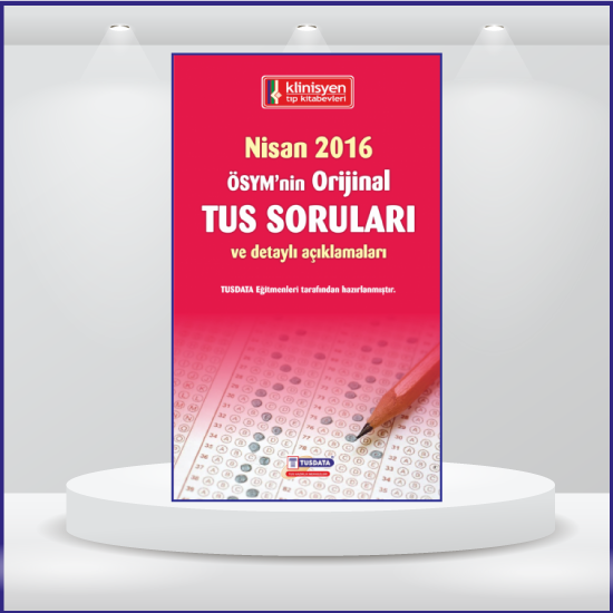 NİSAN 2016 ÖSYM'nin Orjinal TUS SORULARI