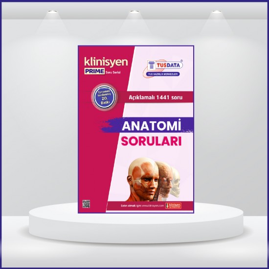 Klinisyen Prime Soruları Anatomi ( 20.Baskı )