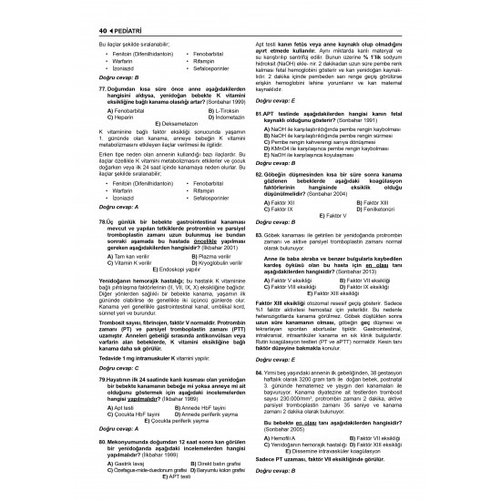 Prospektus TTS ( 12.Baskı ) Pediatri