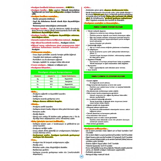 Rapidus Kampı ( 5.Baskı ) Restoratif Diş