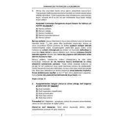Sonbahar 2024 ÖSYM nin Orijinal TUS Soruları