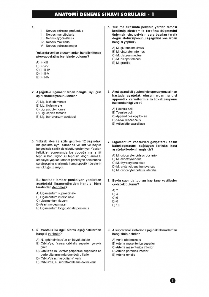 41 DENEME SINAVLARI SERİSİ ( 1.Cilt ) 41 DENEME SINAVLARI SERİSİ ( 1.Cilt )