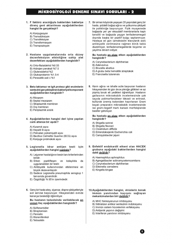 41 DENEME SINAVLARI SERİSİ ( 2.Cilt ) 41 DENEME SINAVLARI SERİSİ ( 2.Cilt )