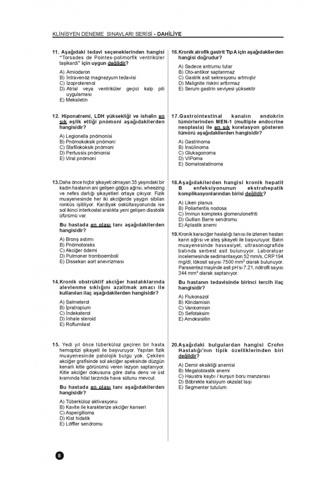 41 DENEME SINAVLARI SERİSİ ( 3.Cilt ) 41 DENEME SINAVLARI SERİSİ ( 3.Cilt )