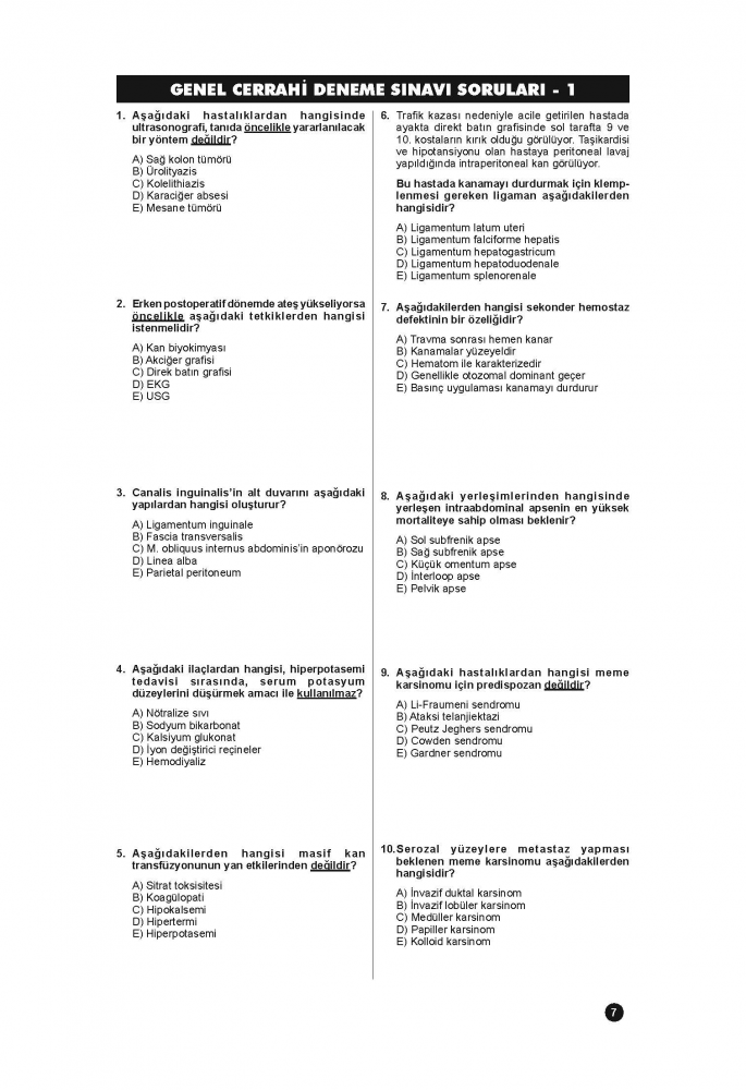41 DENEME SINAVLARI SERİSİ ( 4.Cilt ) 41 DENEME SINAVLARI SERİSİ ( 4.Cilt )
