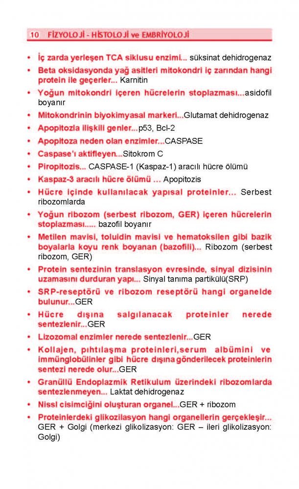 DUS Review Fizyoloji DUS Review Fizyoloji
