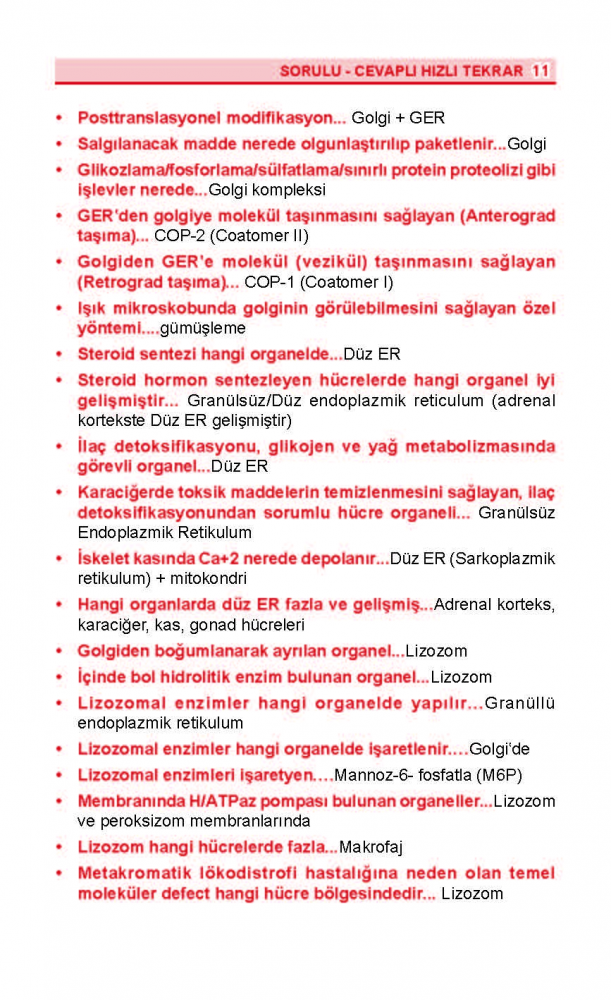 DUS Review Fizyoloji DUS Review Fizyoloji