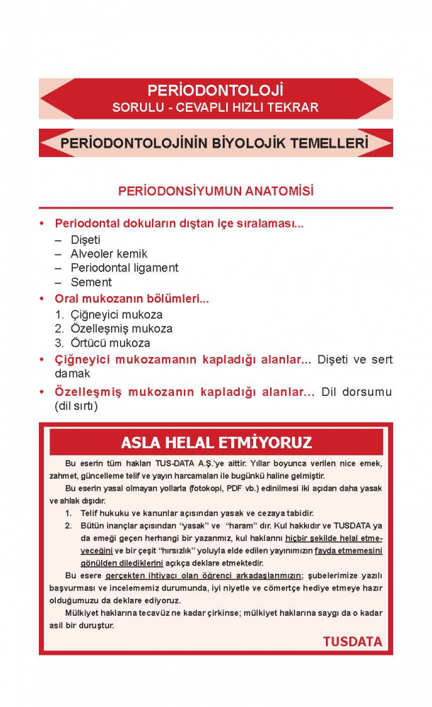 Dus Review Periodontoloji Dus Review Periodontoloji