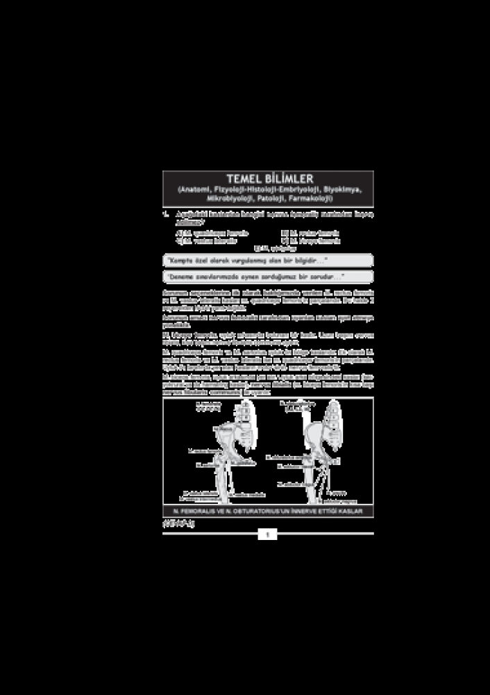 Nisan 2009 Açıklamalı Tus Soruları Nisan 2009 Açıklamalı Tus Soruları